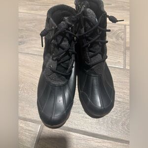 Sperry Black Winter & Rain Boots
